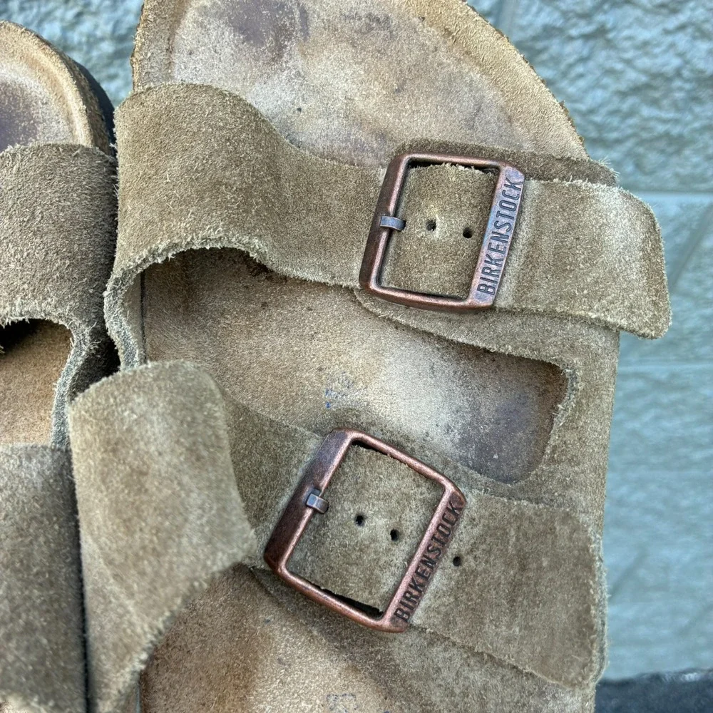 Birkenstock Arizona Suede Leather Men's 11.5 - 12 US Sandals